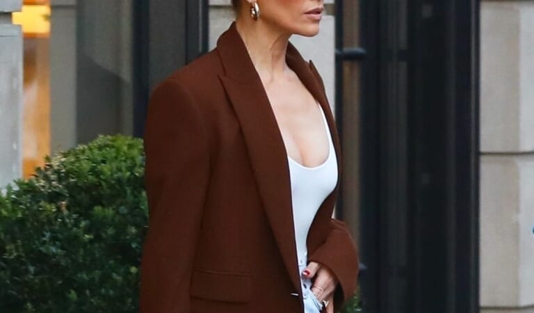 J.Lo Wore the Chic Heel Color Everyone Will Wear Instead of Black This Summer