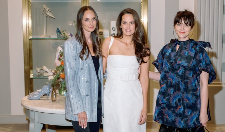 Over The Moon, One Of, and Stephanie Gottlieb Hosted a Bridal Fashion Week Event at Manolo Blahnik