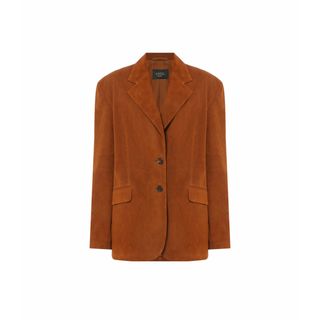 Suede Loose Fit Jacket