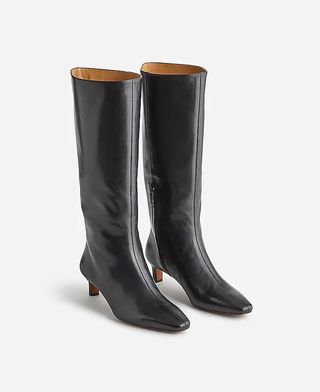 madewell, The Dimes Kitten-Heel Knee Boots