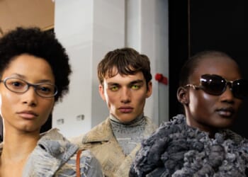 Backstage at the Milan Spring 2025 Shows