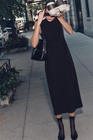 Ruched Midi Dress