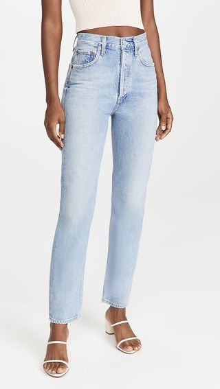Agolde 90s Pinch Waist High Rise Straight Jeans