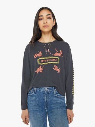 The L/s Slouchy Cut Off - Mysticism