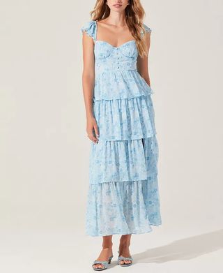 ASTR the Label, Women's Midsummer Tiered Maxi Dress