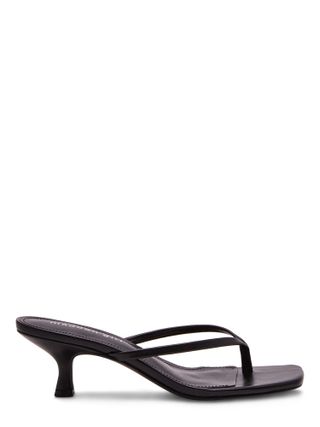 Madden Girl, Madden Girl Women's Charlene Thong 2 Inch Kitten Heel Sandal
