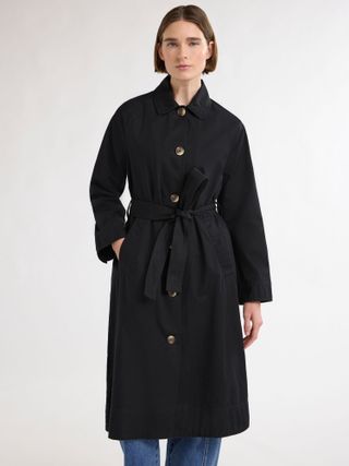 Free Assembly, Free Assembly Women’s and Women's Plus Cotton Trench Coat, Sizes Xs-4x