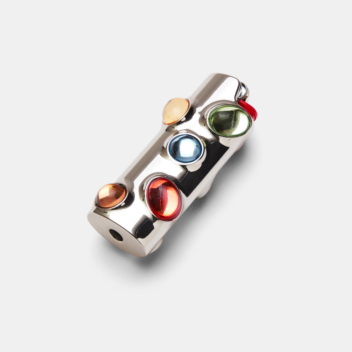Gemstoned Lighter Case in Multi-Stone