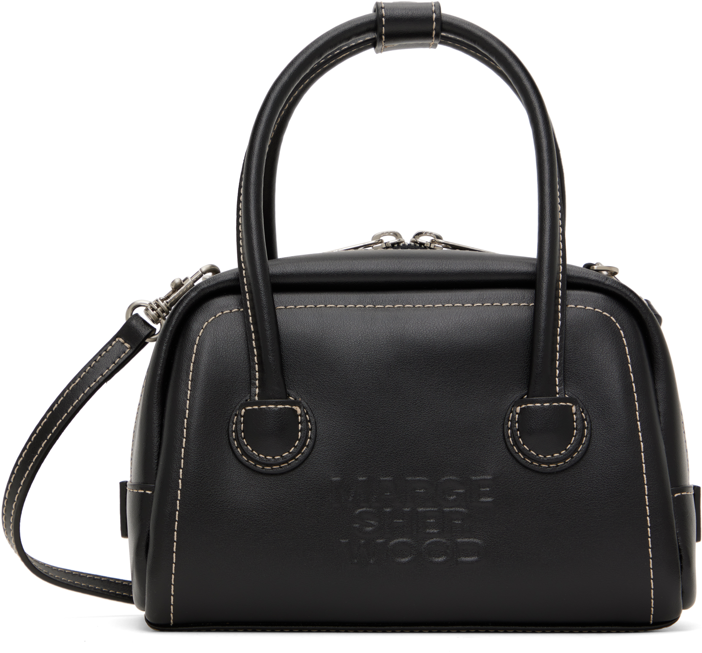 Black Soft Tote Mini Bag