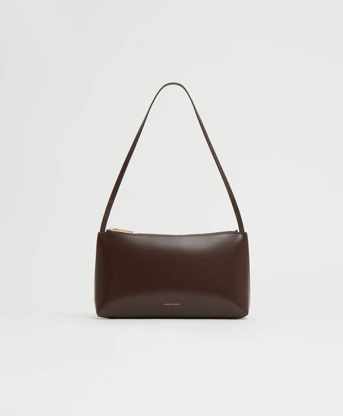 Gaia Shoulder Bag - Chocolate/warm Grey